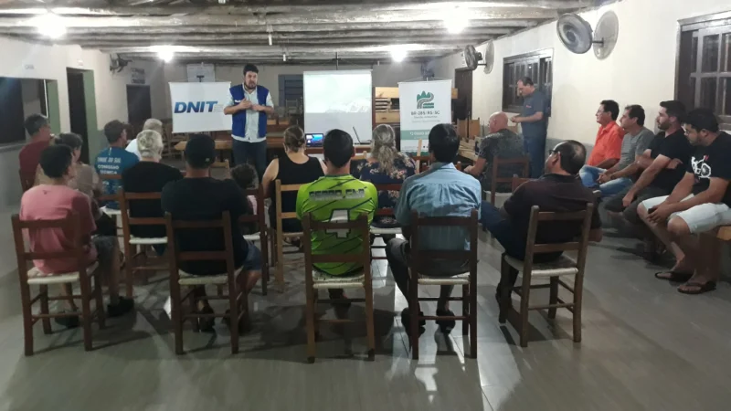 Moradores de Timbé do Sul participam de reuniões sobre as obras da BR-285/RS/SC