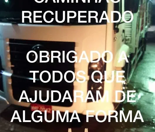 CAMINHÃO RECUPERADO
