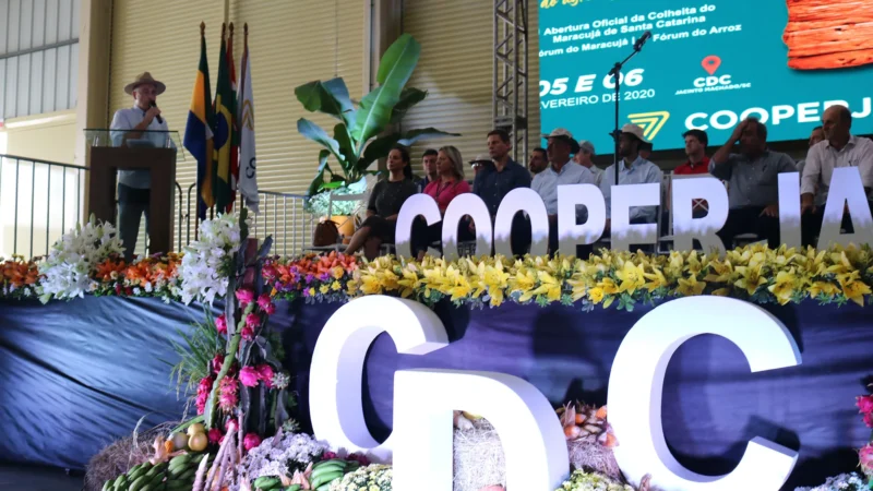 Jacinto Machado foi palco do agronegócio estadual