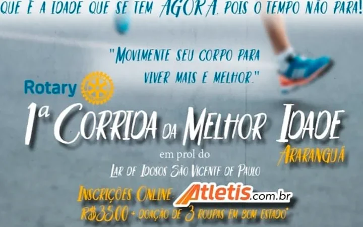 Rotary Clube promove 1ª Corrida da Melhor Idade