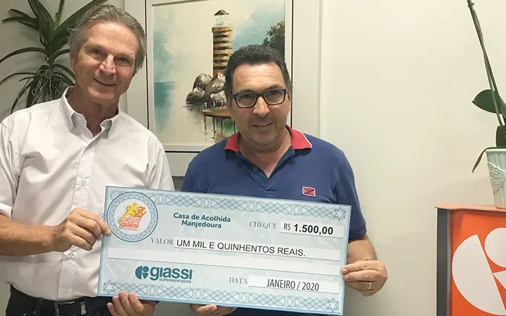 Entidades recebem doações da Etapa Verão do Circuito Giassi