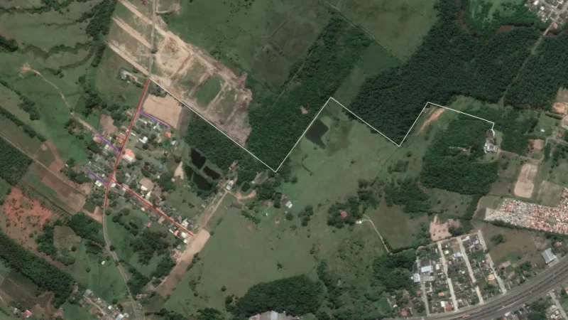Prefeitura de Sombrio leva água para o bairro São Camilo