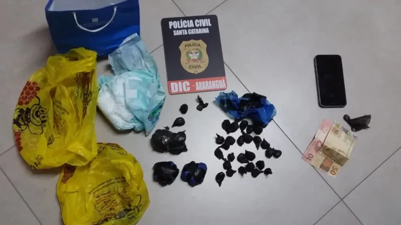 Polícia Civil prende motorista de Uber por tráfico