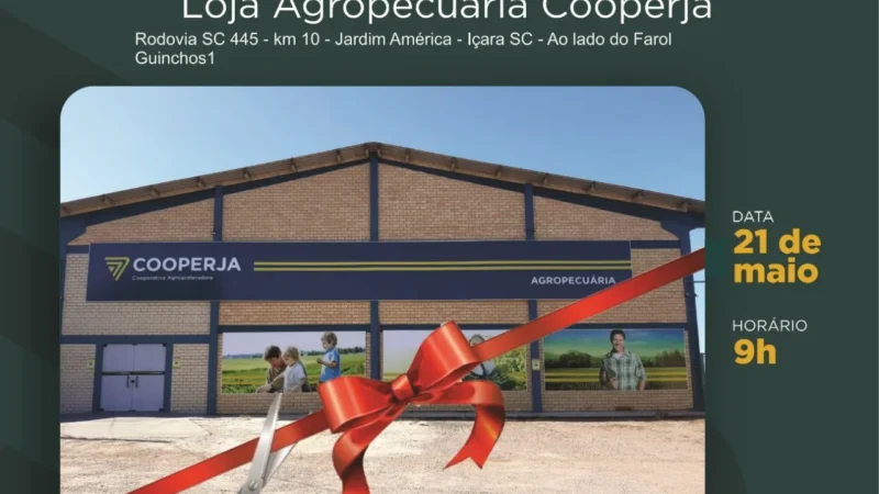 Cooperja inaugura dia 21 sua 12ª loja agropecuária