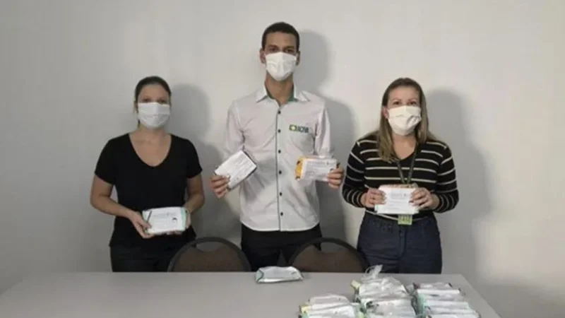 Aciva e Ifsc vão distribuir máscaras para auxiliar no combate ao Coronavírus