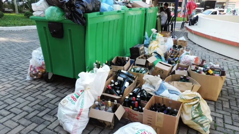 Turvenses poderão trocar lixo por alimentos a partir desta quarta-feira