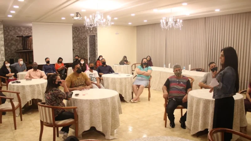PAGNAN COLOCA O NOME PARA PSDB NA REUNIÃO COM OS PRÉ-CANDIDATOS DE ARARANGUÁ