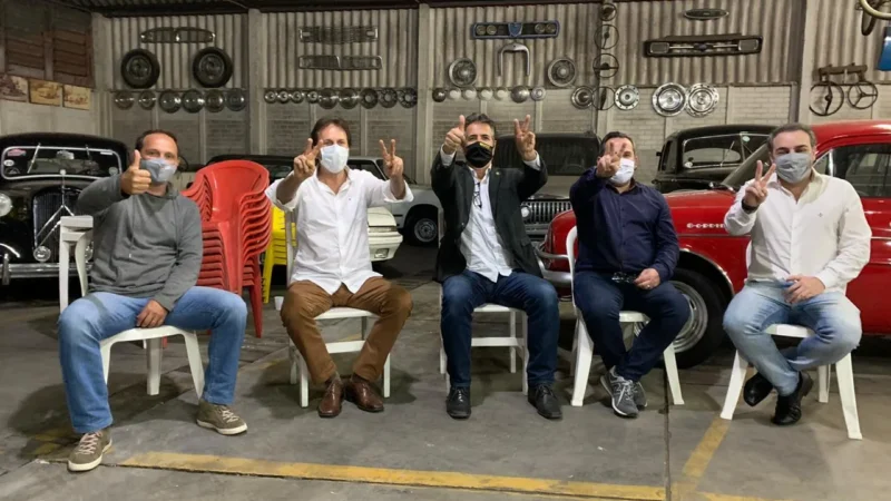 MDB FORMALIZA PRIMEIRA ALIANÇA EM ARARANGUÁ COM 4 PARTIDOS