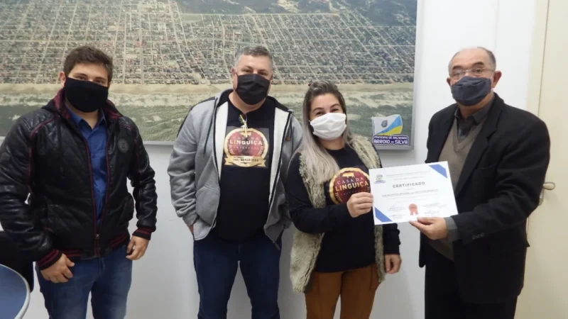 Casa da Linguiça Artesanal recebe o Selo de Inspeção Municipal