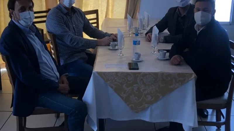 CÉSAR CESA E DANIEL FREITAS DISCUTEM APOIO À COLIGAÇÃO DO MDB