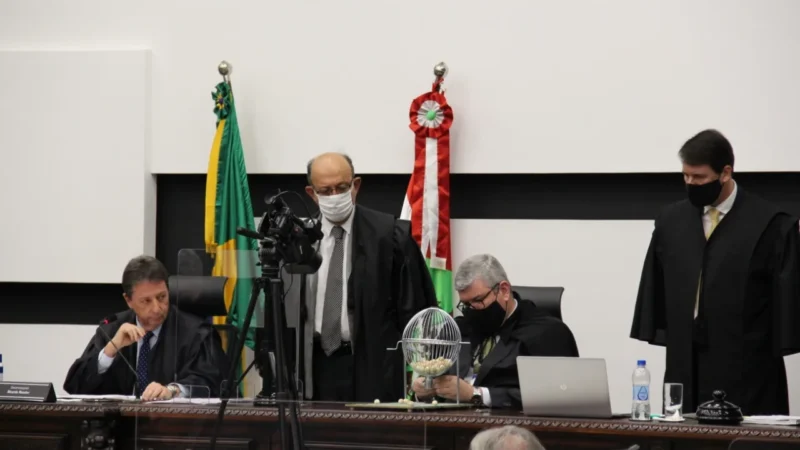 Definidos em sorteio os desembargadores do novo tribunal de julgamento do Impeachment