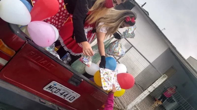 Casa da Fraternidade realiza ação de dia das crianças