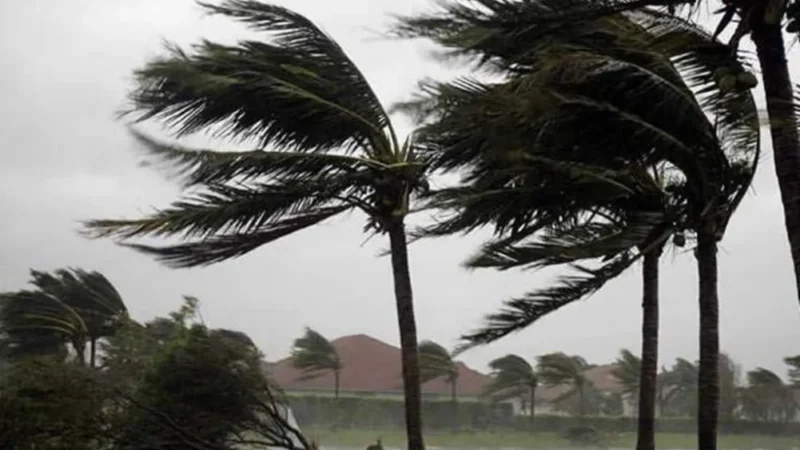 Defesa Civil alerta para ventos no litoral sul