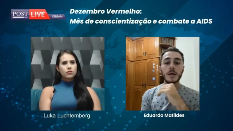 Live da Post TV esclarece dúvidas sobre AIDS