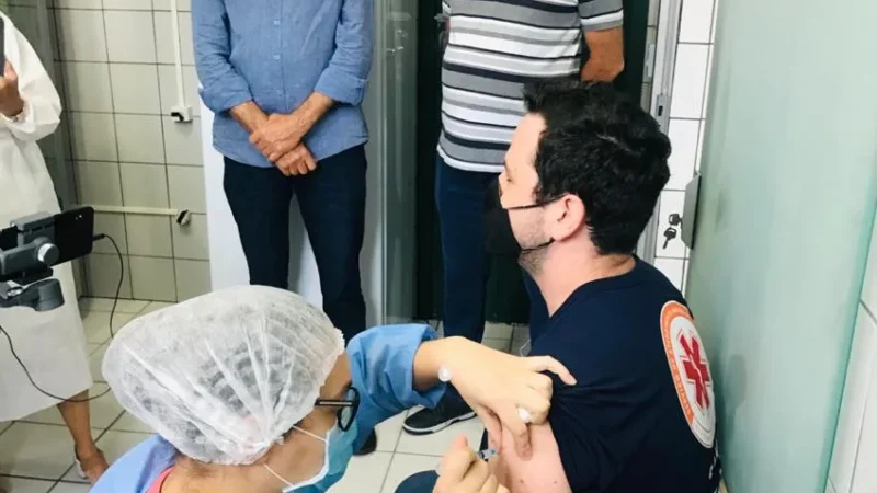 Bom Pastor, UPA e HRA: iniciada a vacinação contra a covid-19 em Araranguá