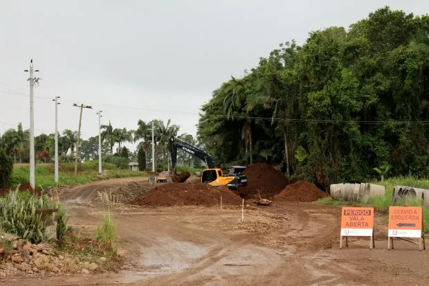 Obras na Jacob Westrup começam a se tornar realidade no Sul de SC