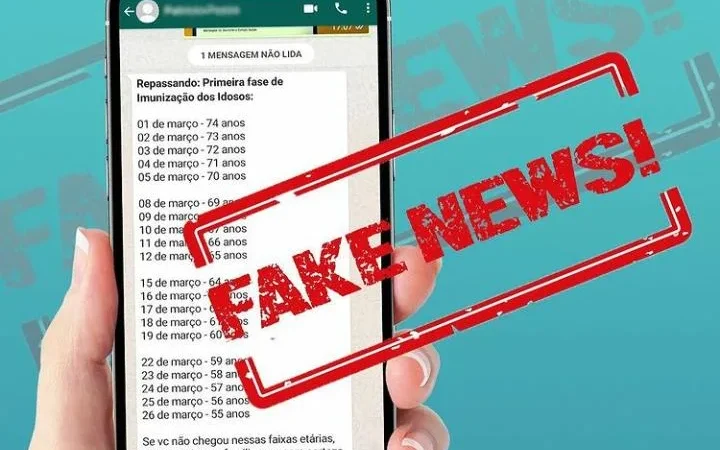 DIVE desmente fake news sobre vacinação de idosos