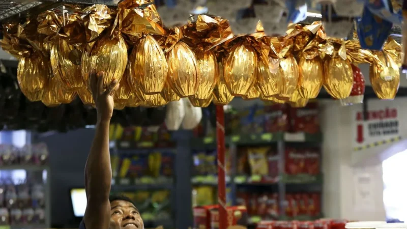 Lojistas de SC apontam alta de 2,4% nas vendas de Páscoa