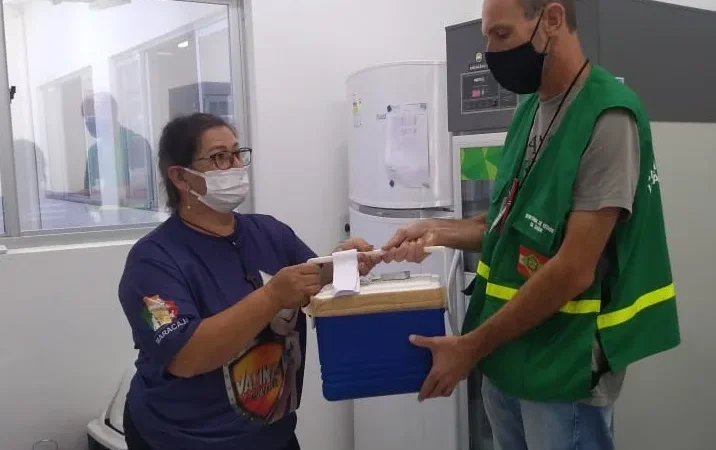 Maracajá inicia vacinação em idosos acima de 75 anos