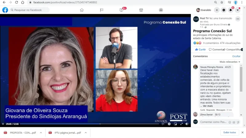 Conexão Sul: “Só queremos ficar de portas abertas”, implora representante do Sindilojas da Amesc