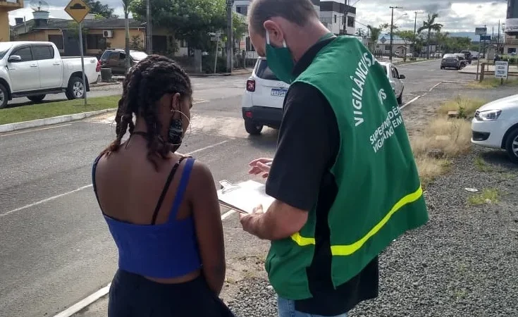 Ações da Vigilância Sanitária reforçam o uso da máscara em Maracajá