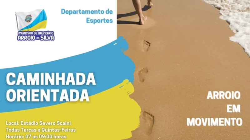 Inscrições abertas para o projeto de Caminhada Orientada no Arroio