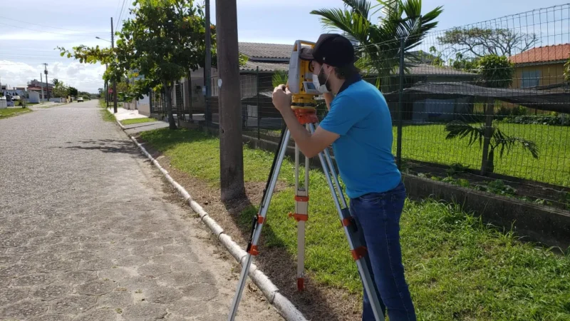Novo equipamento “estação total” chega ao Arroio