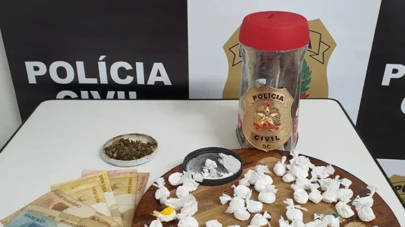 Traficante é preso em flagrante em Jacinto Machado