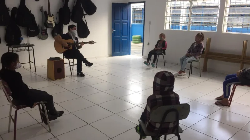 Retornam atividades presenciais do SCFV de Araranguá