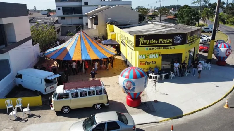 Rey das Peças abre as portas e gera novos empregos
