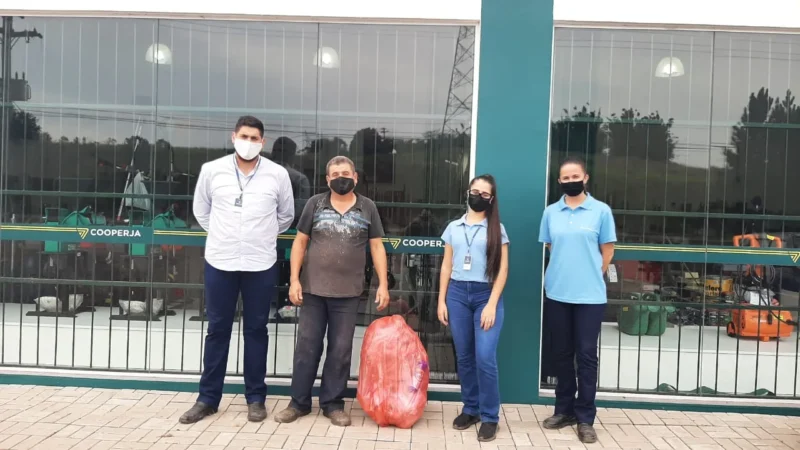 Cooperja promove destinação correta de produtos recicláveis em suas unidades