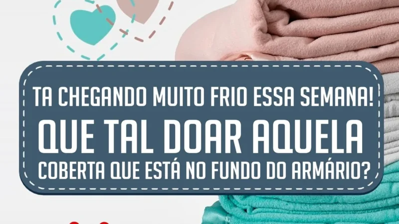 Associação Amor e Graça lança campanha de coleta de cobertas para aquecer o próximo