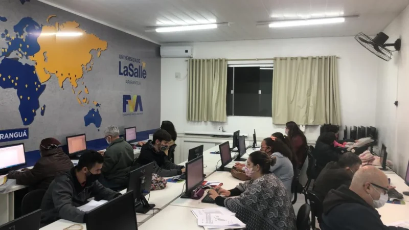 Programa oferece curso de Informática a gaivotenses