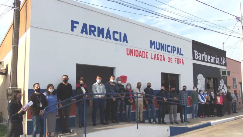 Gaivota inaugura Farmácia Pública em Lagoa de Fora
