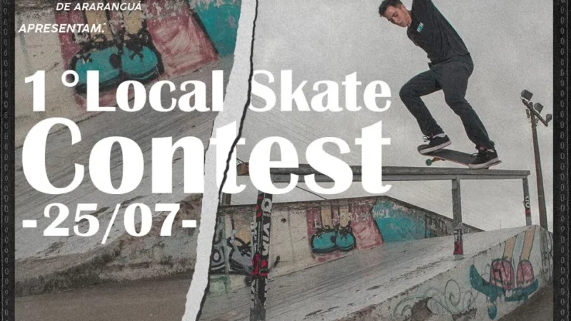Araranguá promove 1° Contest Local Skate