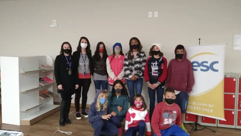 Participantes do SCFV Araranguá participam de sessões no CineSesc