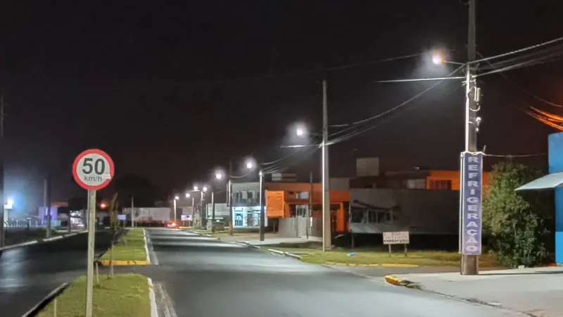 Arroio instala lâmpadas de LED nos principais acessos
