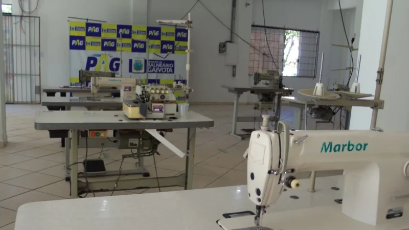 Prefeitura de Gaivota abre inscrições para o 2º curso de Corte e Costura