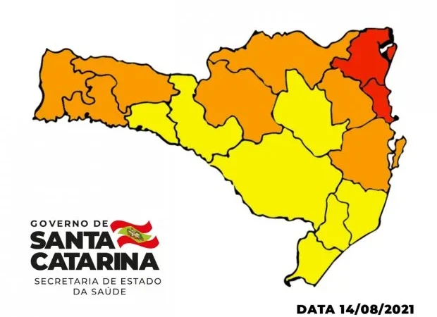 Amesc continua em risco alto na Matriz de Risco da Covid-19