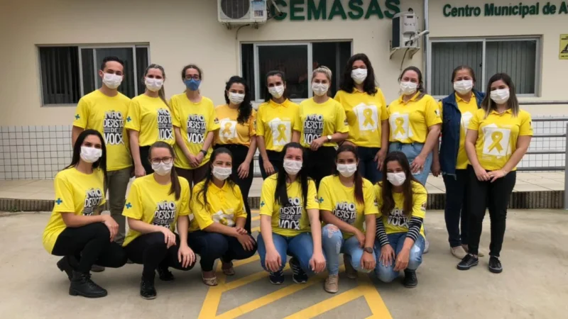Maracajá realiza pedágio educativo em conscientização ao Setembro Amarelo