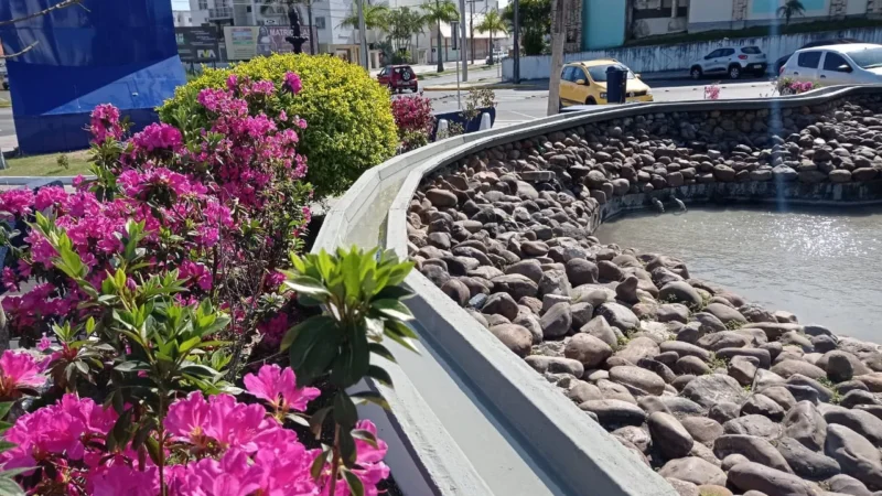 Praça das Águas de Araranguá é revitalizada
