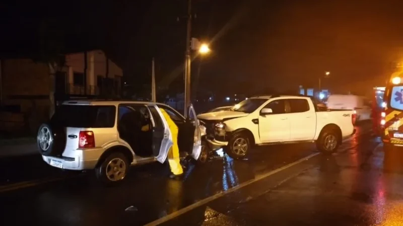 Colisão deixa mulheres feridas em Araranguá