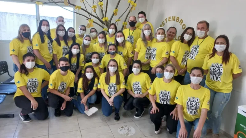 Departamento de Saúde Maracajá adere à Campanha Setembro Amarelo