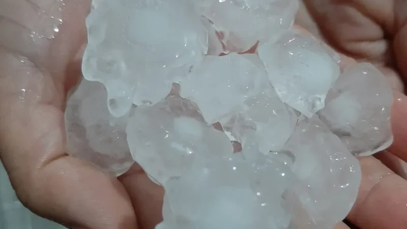 Granizo destroi lavouras de fumo e causa prejuízo na região