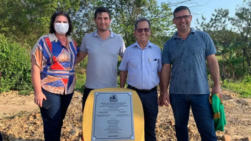 Governo Municipal de Maracajá inaugura duas ruas no Sangão Madalena