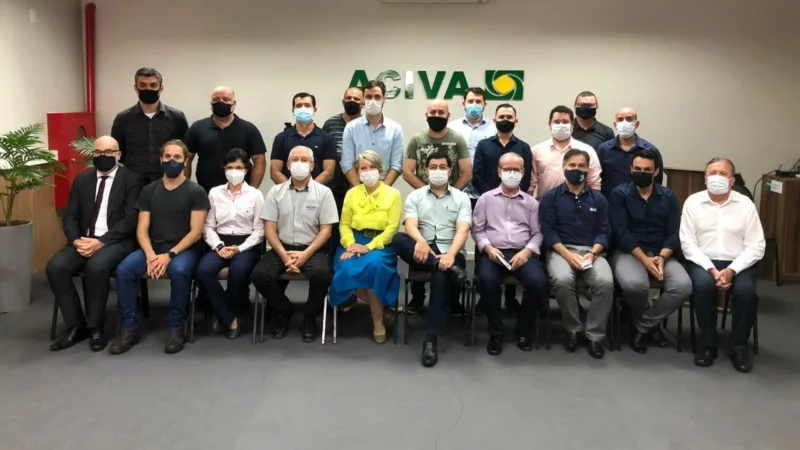 Vereadores de Araranguá participam de encontro promovido pela Aciva
