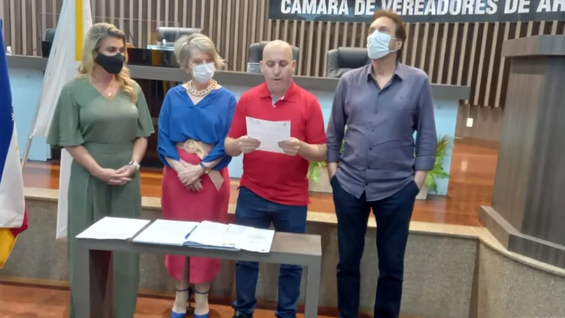 PODEMOS E MDB ADEREM AO RODÍZIO DE VEREADORES NA CÂMARA