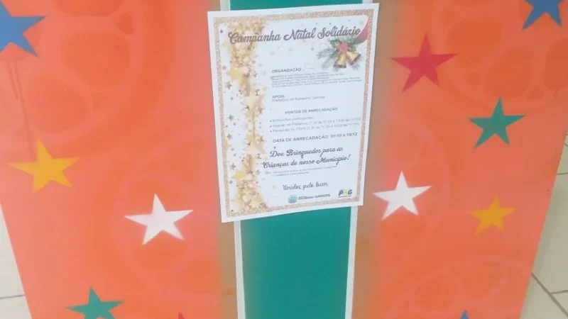 Instituições começam coleta de brinquedos o Natal Solidário