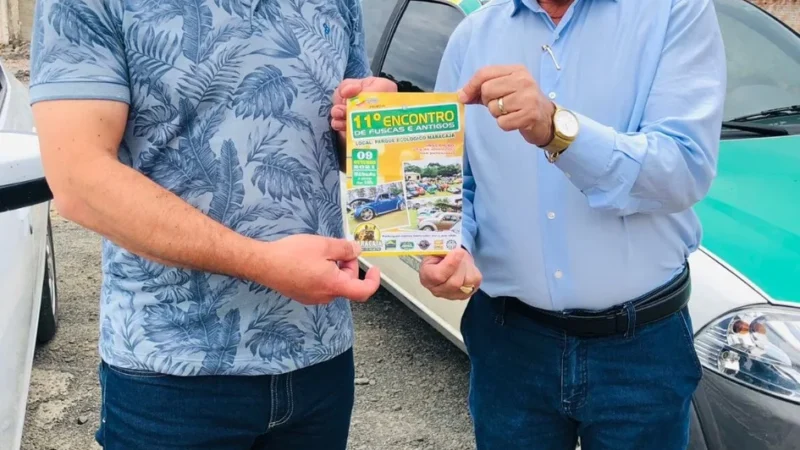 Maracajá: Encontro de Fuscas e Antigos será neste sábado no Parque Ecológico