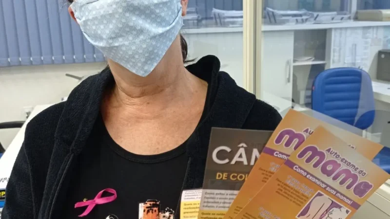 SAMAE apoia conscientização sobre prevenção e cuidados contra o câncer de mama e câncer do colo de útero